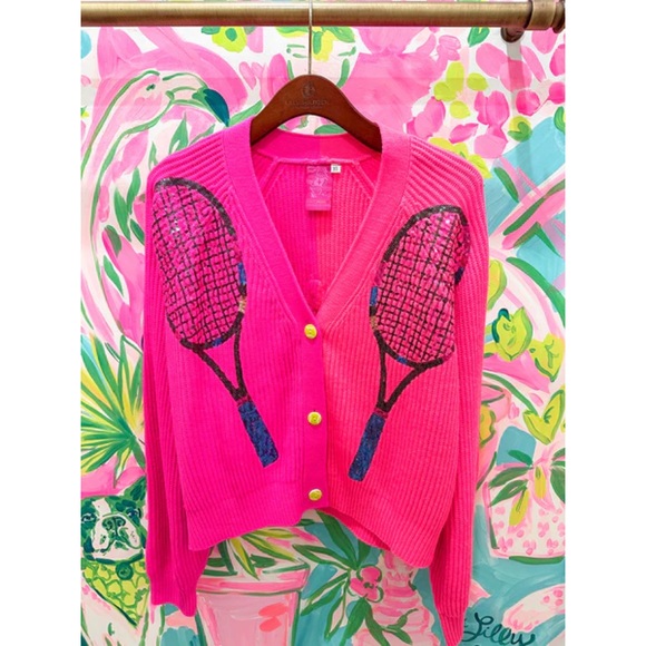 Queen of Sparkles | Tennis Cardigan. - Picture 4 of 10